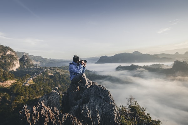 Set professionale per riprese video e interviste
